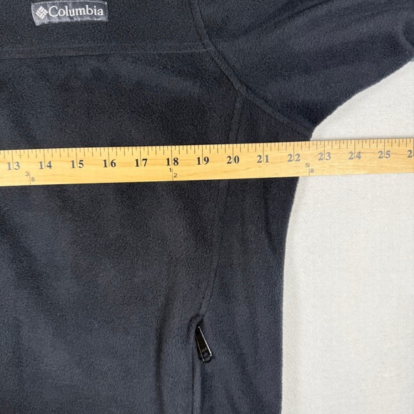 Columbia Mens Full Zip Fleece Jacket Black XM6354 Small - Picture 8 of 11